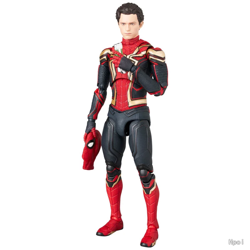 Mafex 245 1/12 Brandneue Day Spider-Man Integrierte Actionfigur mit Beweglichen Gelenken und Komplettem Zubehör Sammlermodell Spielzeug Geschenke – Detail 3