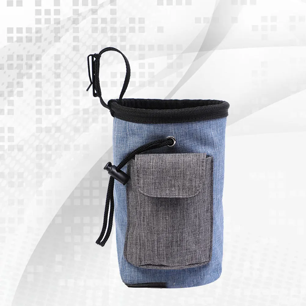 

1Pcs Dog Snack Bag Large Capacity Pet Food Carrier Wear-Resistant Material Belt Clip Design for Outdoor Camping Travel Training