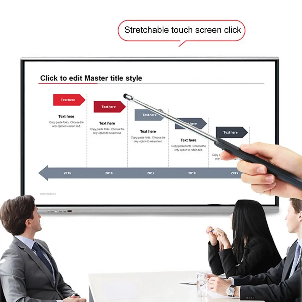 Useful Stylus Pen  Lightweight Portable Whiteboard Pointer Stick  Extendable Pointer Touch Screen Stylus Pen