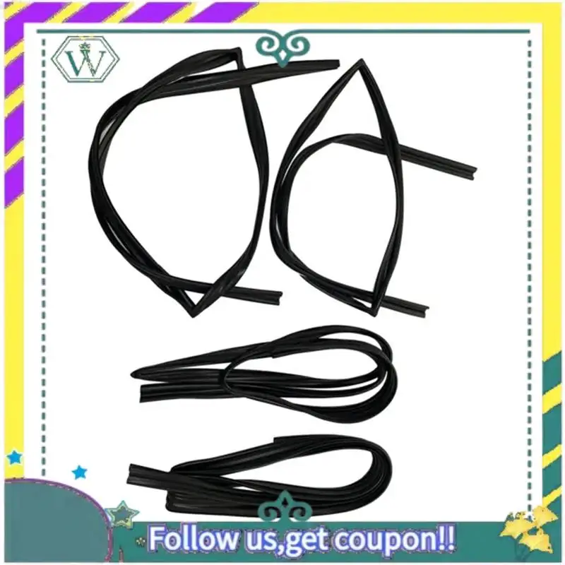 

Upgraded Door Glass Run Sealing Strip For Toyota Land Cruiser LX450 Weatherstrip 68141-60010 68151-60010 68142-60011 68152-60011