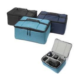 Waterproof Camera Bag Oxford Insert Photography Organizer Removable Partition Dividers Storage Case Fit Canon Nikon Sony DSLR
