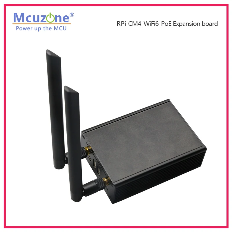 Imagem -05 - Placa de Expansão Pcie M.2 Intel Ax200 Ax210 Bluetooth Hdmi Csi1 Usb-c 4g Wi-fi6e Case Roteador Cm4_wifi6_poe