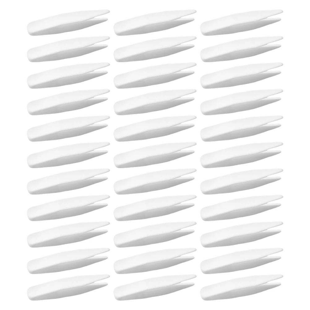 

100 Pcs Double Eyelid Assistive Tools Tweezer Clip Inserter Massage Tweezers Fine Tip