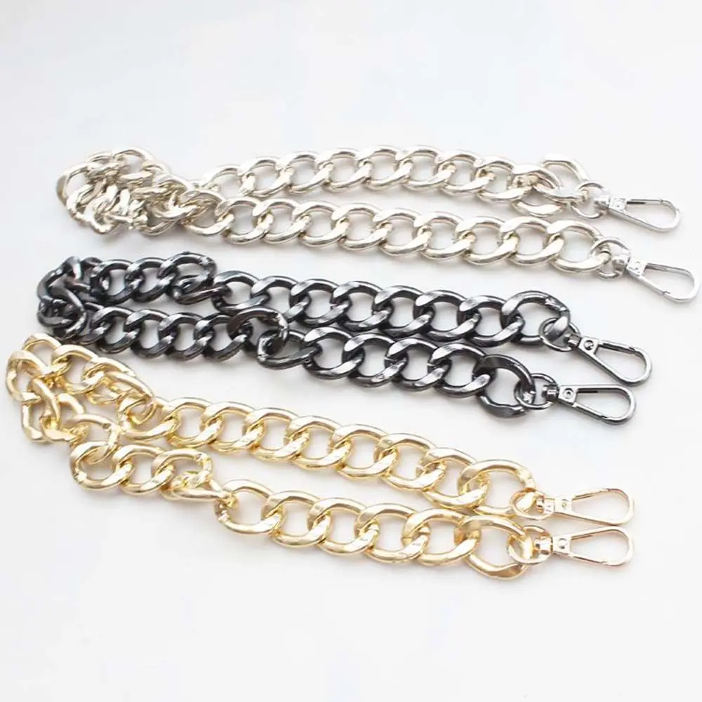 

Crossbody Bag Bag Accessory Adjustable DIY Replacement Purse Chain Handbag Handle Metal Bag Chain Thick Aluminum Bag Chain