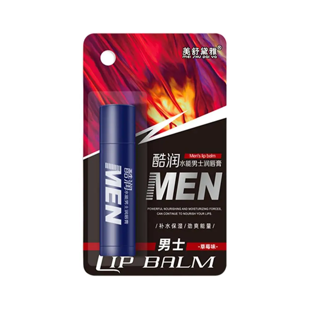 Mens Lip Balm Anti-dry Lip Long Lasting Lighten Lip Lines Moisture Hydration Lipstick Men's Cosmetics Lips Skin Care view 5