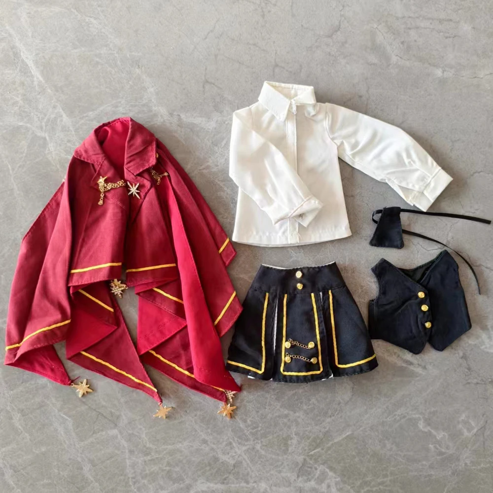 1/4 ملابس الدمية دعوى ل 45 سنتيمتر Bjd دمية ماجيك الساحرة مجموعة فتاة لعبة فستان اللعب منزل ملابس عصرية إكسسوارات دمي ، لا دمية