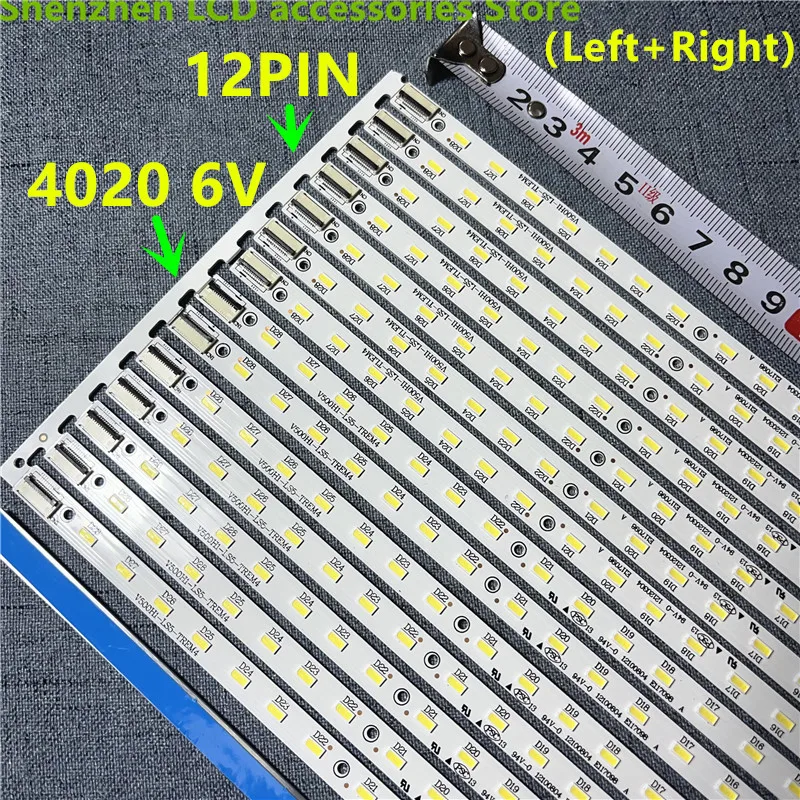 Для B27 задняя светодиодная лента V500HJ1 TX-L50EM6B ЖК-подсветка LED V500H1-LS5-TREM4 V500H1-LS5-TLEM4 28LED 315 мм
