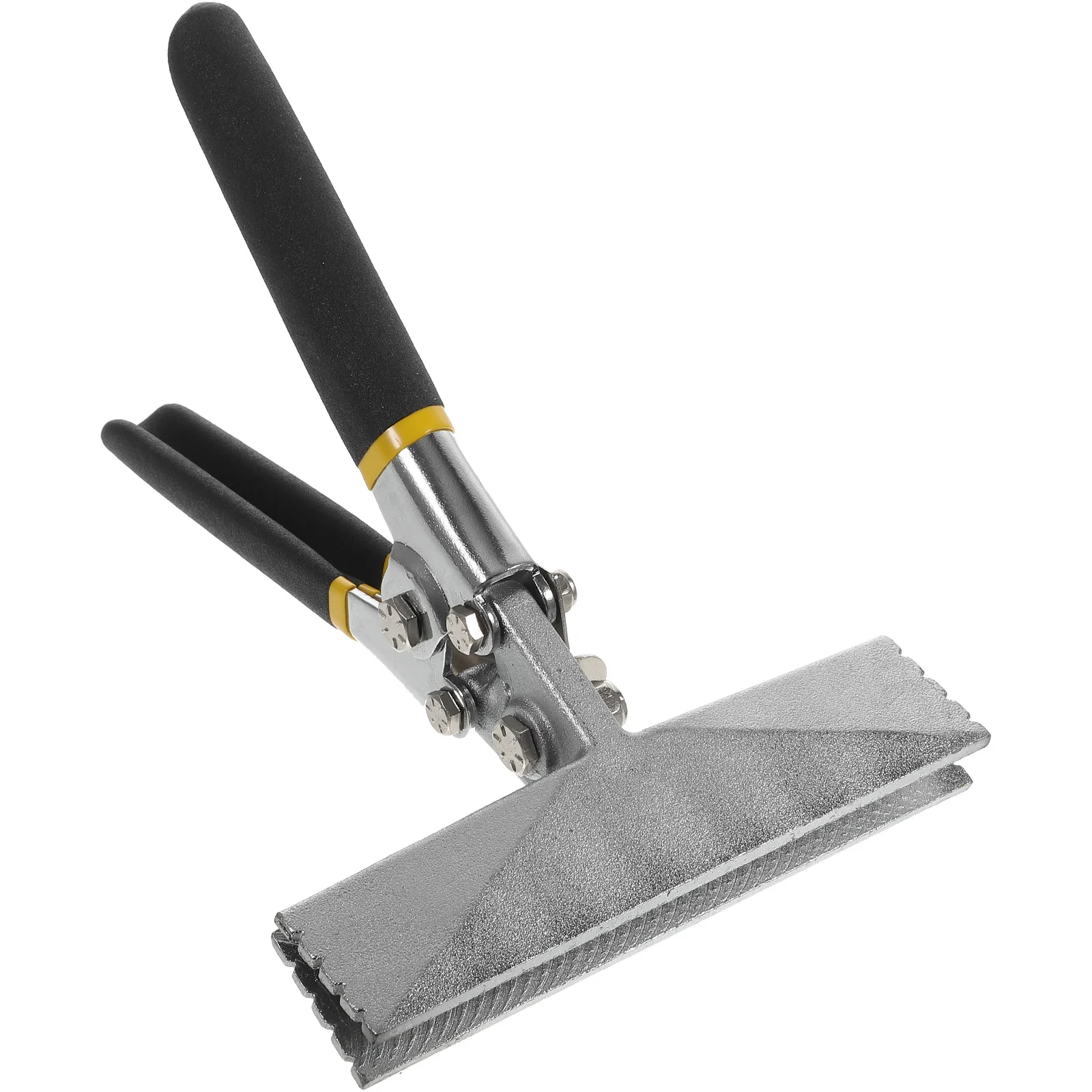 

Sheet Metal Bender Hand Seamer 150mm Ergonomic Handle Metal Bending Tool for Light Steel Door Keels Window Structures Flattening