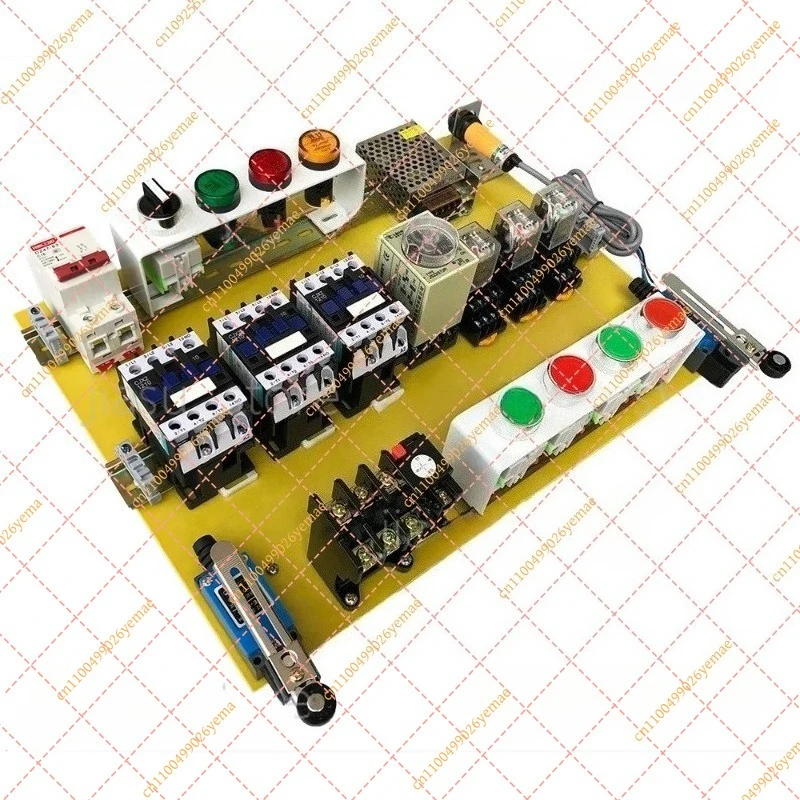Electrician Training Kit for Beginners - Circuit Board Maintenance & Distribution Box Wiring Trainer with Practical Exercises
