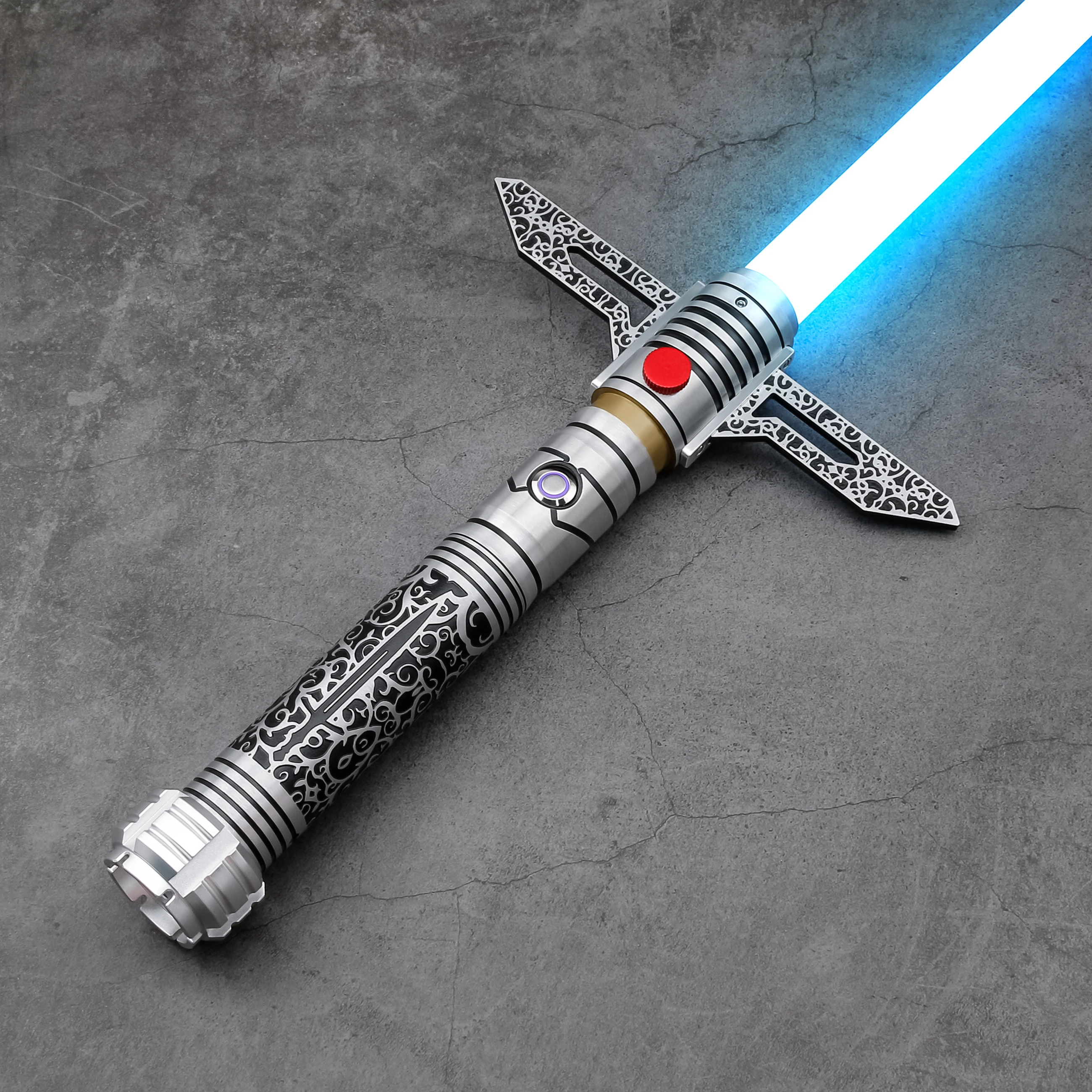 

TXQ Knight Lightsaber SNV4 RGB Proffie NEO SNV4 Smooth Swing 12color Blaster Metal Toy Cosplay Glow Gift Laser Metal Hilt Combat