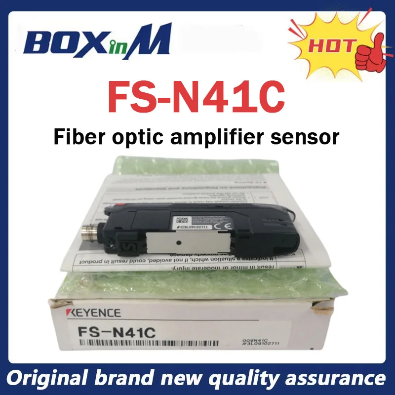 100% NEW KEYENCE FS-N41C Fiber optic amplifier sensor