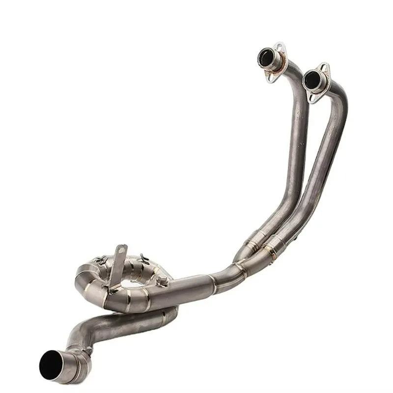 For  Yamaha R3 R25 MT05 MT03 Motorcycle Full Exhaust System Escape Slip on Front Tube Link Pipe Donut Full Exhaust Pipe