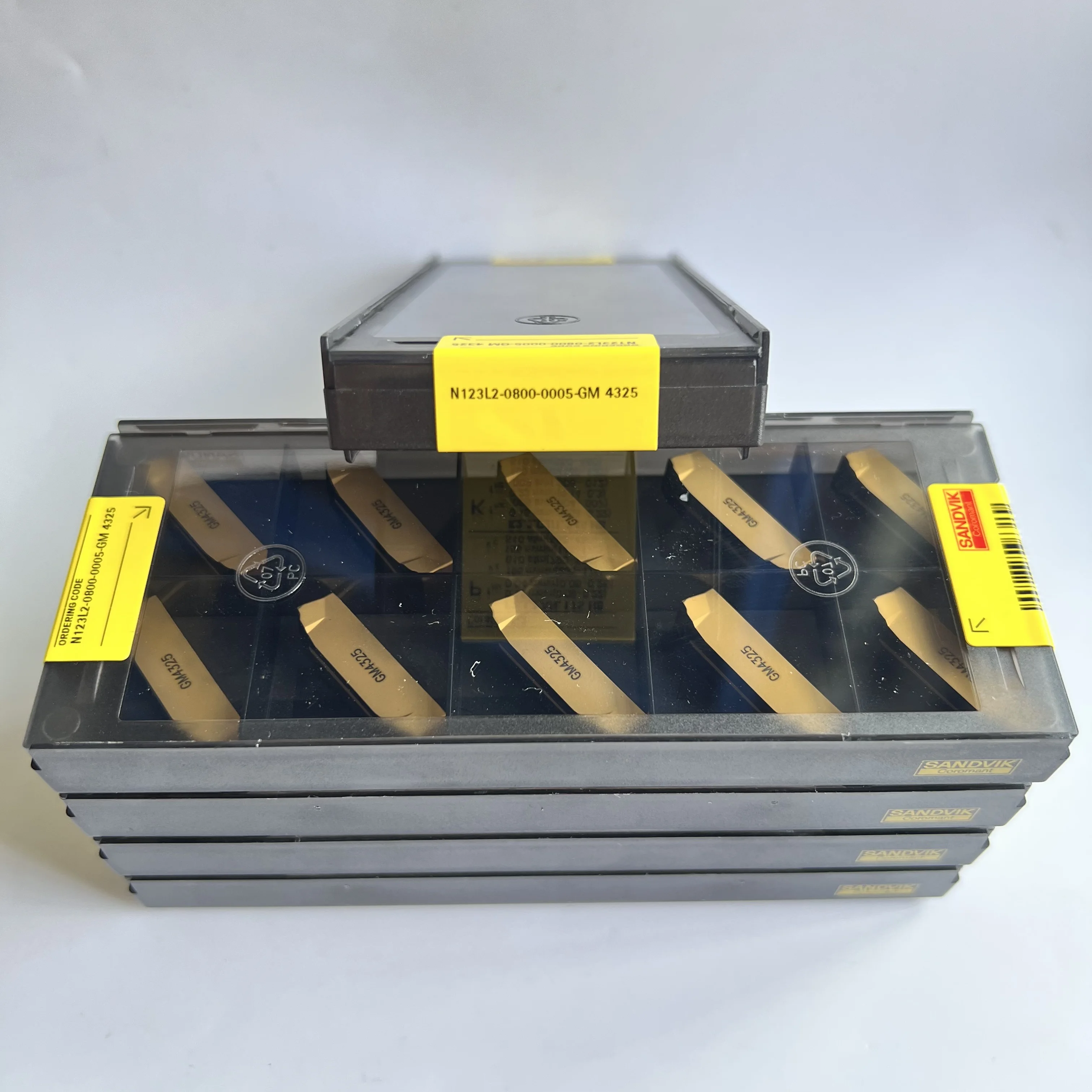 N123L2-0800-0005-GM 4325 /Carbide CNC Blade 10 Pieces