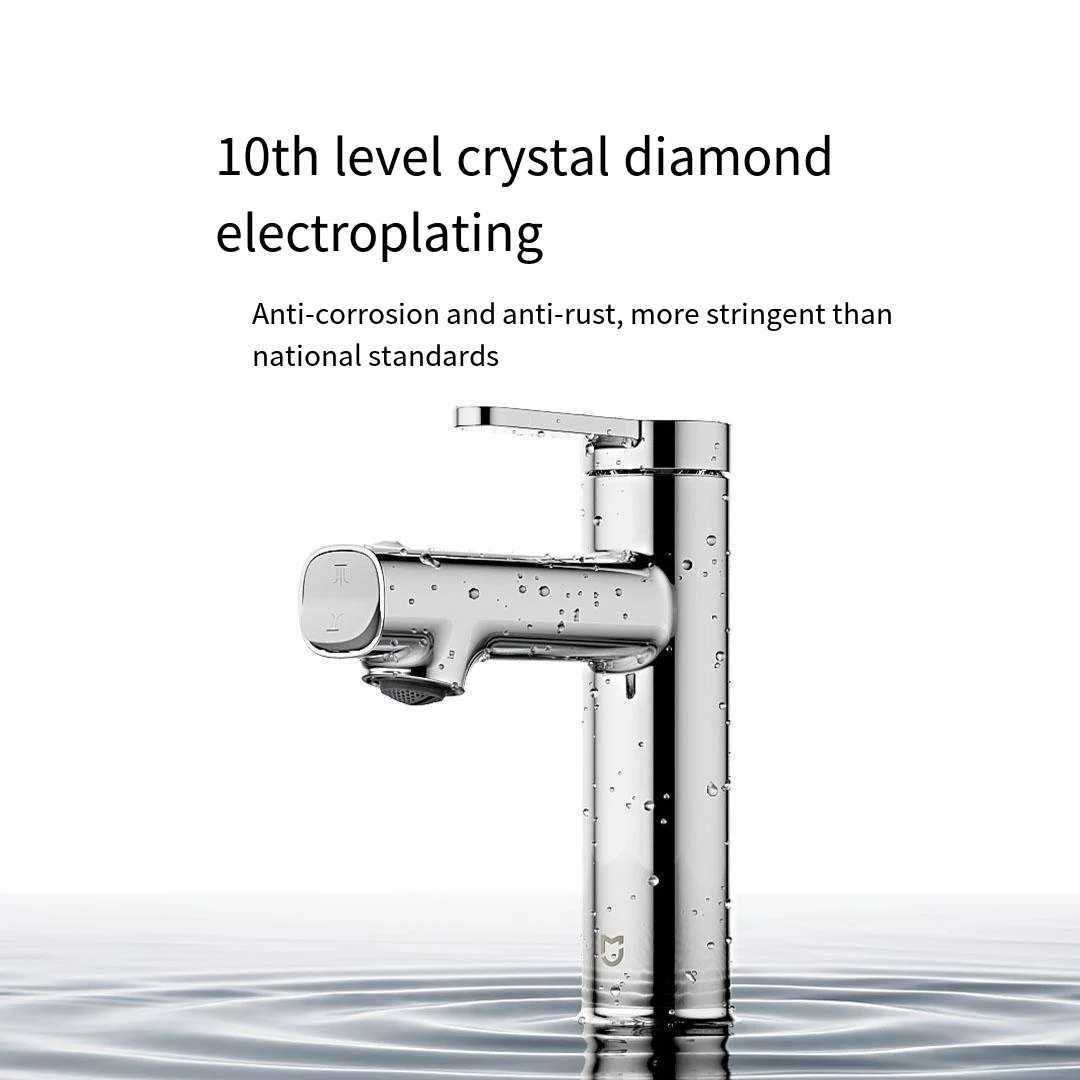 Mijia Xiaomi 스마트 분지의 수도꼭지 N1 가정용 세면기 따뜻한 것과 차가운 물 수도꼭지 분지의 수도꼭지 필터 단일 구멍 수도꼭지