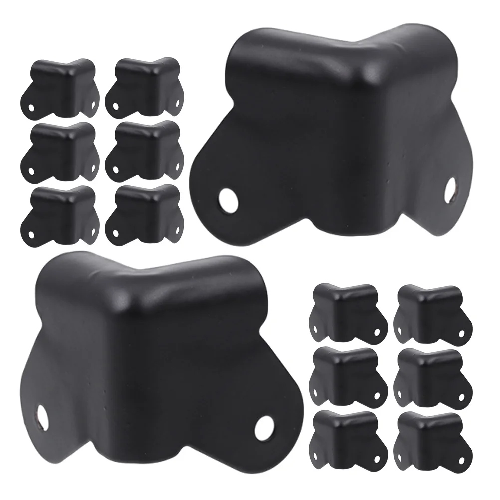 24Pcs Corner Guard Protector Metal Speaker Corners Cover for Cabinet Edges Anti-Impact Wrap Protection Speaker Corners Cover