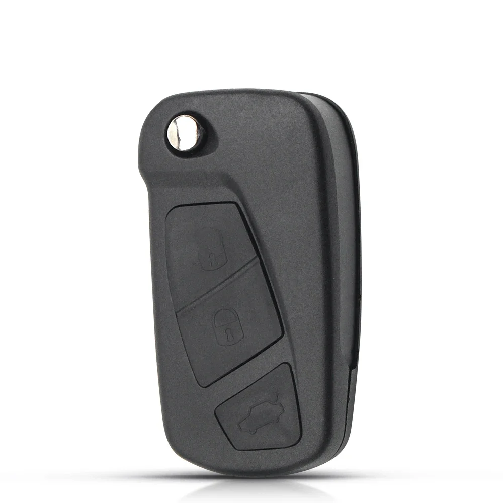 KEYYOU For Ford KA MK2 Remote Folding Key 2008-2016 Flip Car Key Shell 3 Buttons Housing Case Holder Fob Car Accessories