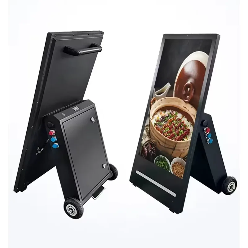 

43-дюймовый портативный ЖК-дисплей с рекламным экраном, водонепроницаемый цифровой вывесок, розничный магазин, образование, торговый центр, Wayfinding SDK