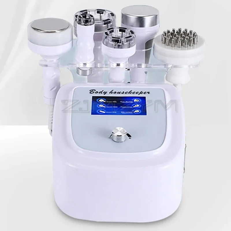 

6 в 1 ультразвуковая кавитационная машина 80K RF кожи лица антицеллюлитный вакуумный массаж подтяжка лица машина для похудения тела