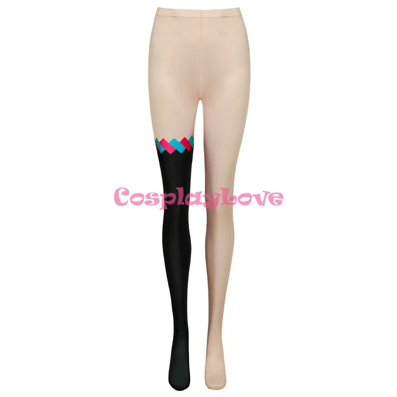 QQ98CosplayLove Miku 2020 Magical Mirai 코스프레 의상 크리스마스 할로윈을위한 헤드폰이있는 귀여운 빨간 드레스