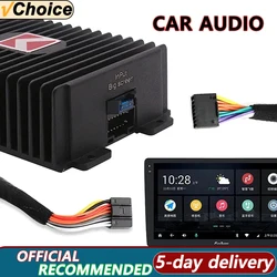 Car DSP Amplifier Hi-Fi Booster Audio Digital Sound Processors 4*80W for Android Speaker Subwoofer Power Car Radio Stereo