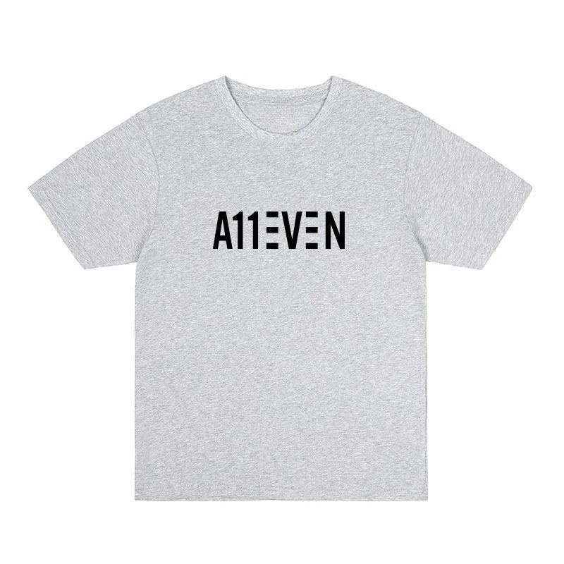 Футболка с короткими рукавами Mavericks Irving A11even с буквенным принтом, одинаковый свободный тренировочный костюм из чистого хлопка для баскетбола