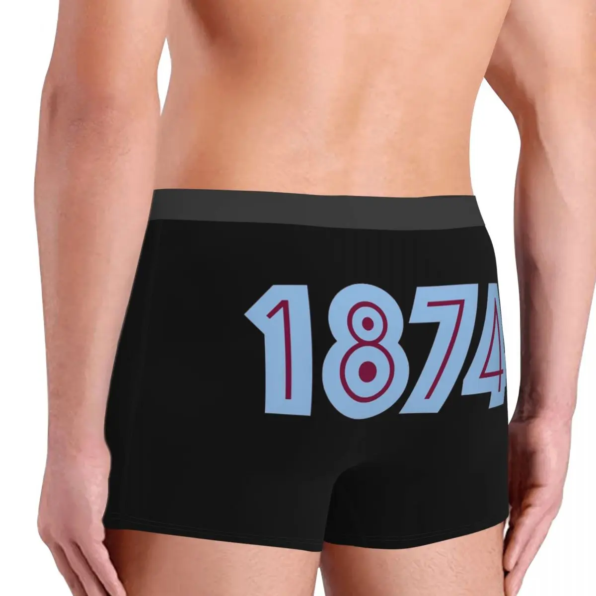 복서 팬티 반바지 애스턴 빌라 1874 팬티 남성 소프트 속옷 옴므 남자 남자친구 선물