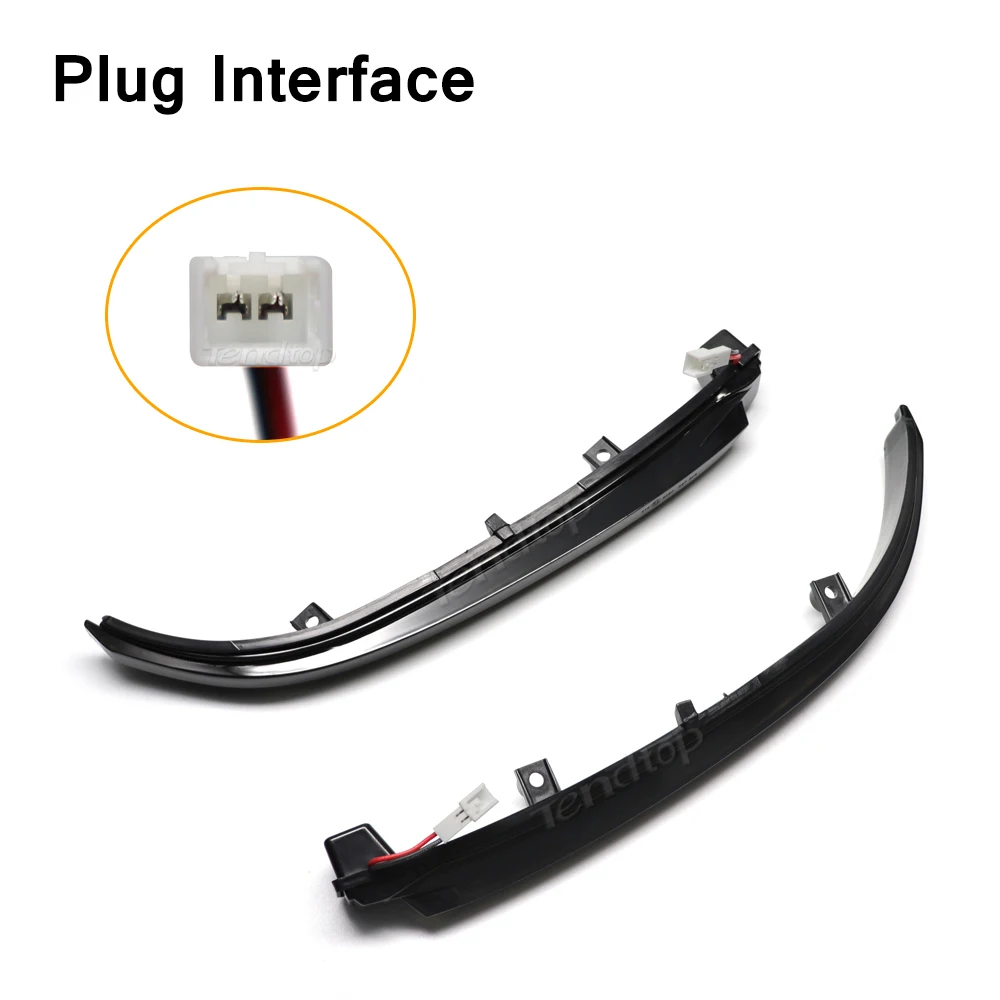 2pcs Dynamic Turn Signal LED Light Side Mirror Indicator Lamp For Peugeot 3008 P84 5008 T87 Citroen C5 Aircross 2017-2022