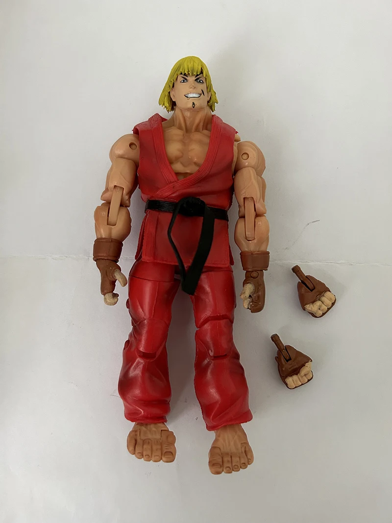 16Cm Street Fighter Neca Ryu Ken Chun Li Guile Gouki Anime Action Figure Game Afgeleide Karakter Beeldje Beweegbare Model speelgoed