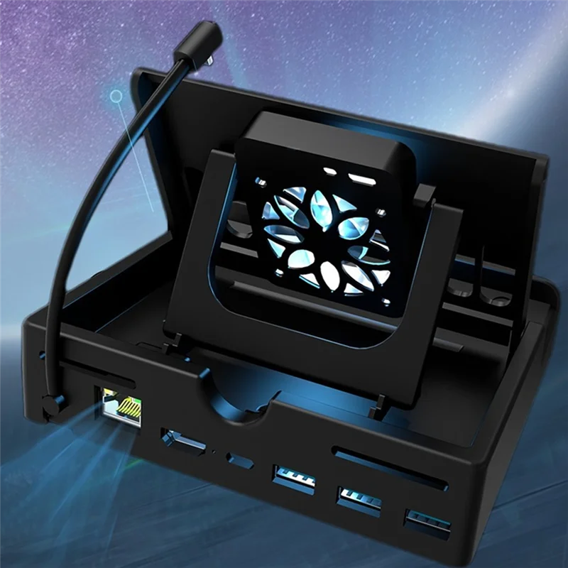 

Для Onexplayer Deck 6 в 1, док-станция, совместимая с USB3.0HDMI, 4K при 60 Гц, RJ45, Gigabit Ethernet, PD100W, концентратор, простой в использовании
