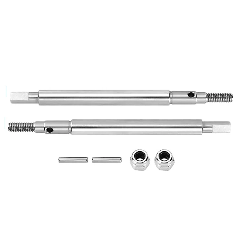 AS96-Metallo Anteriore Posteriore Albero di Trasmissione CVD Albero di Trasmissione Per Traxxas 1/18 RC TRX-4M TRX4M Crawler Auto Aggiornamento Pezzi di Ricambio