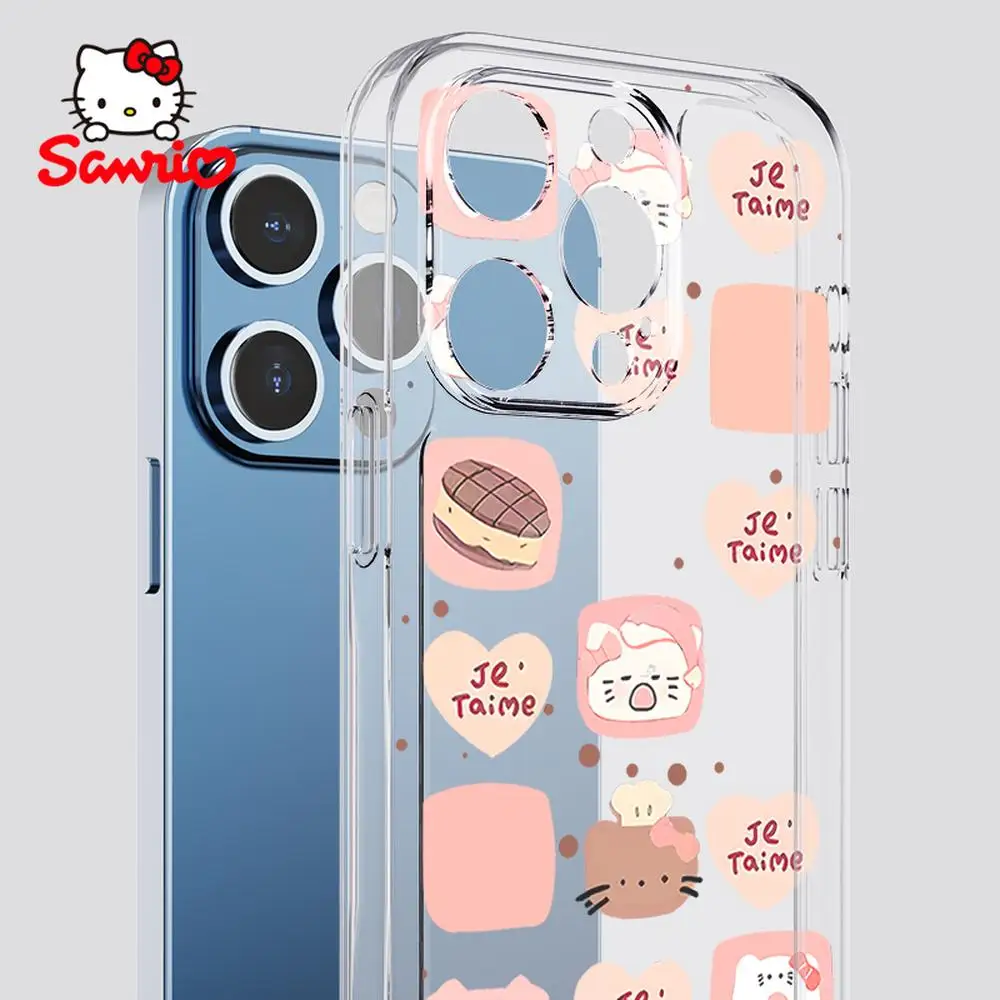

Hello Kitty Phone Case Iphone 16/15/14/13/12/11/x/xs/xs Max/pro Max Girl Iphone Case Sanrio Kt Fashion Accessory Brithday Gift