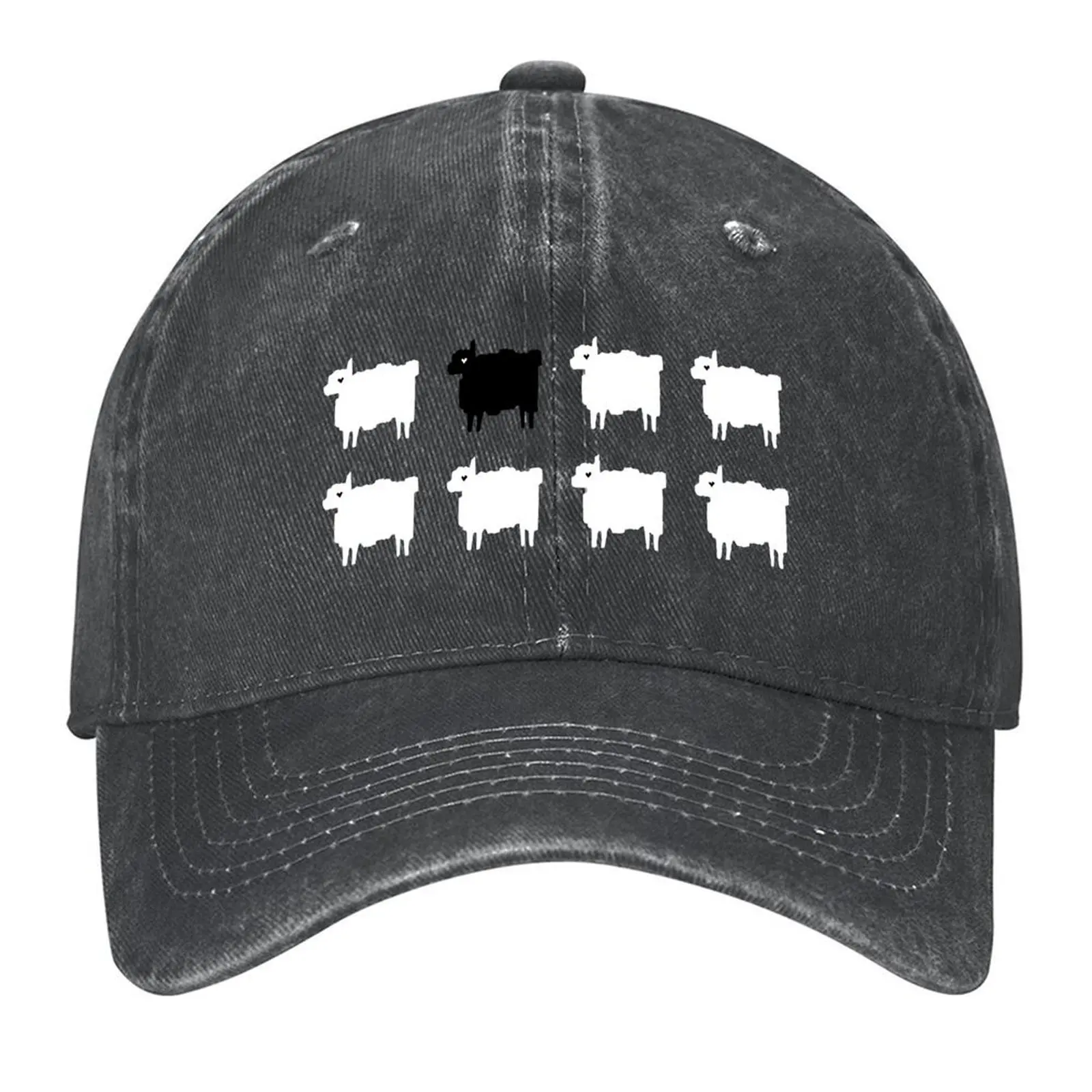 

Diana's Black Sheep Jumper Baseball Cap Sunhat tactical cap Snap Back Hat foam party Hat Mens Tennis Women's