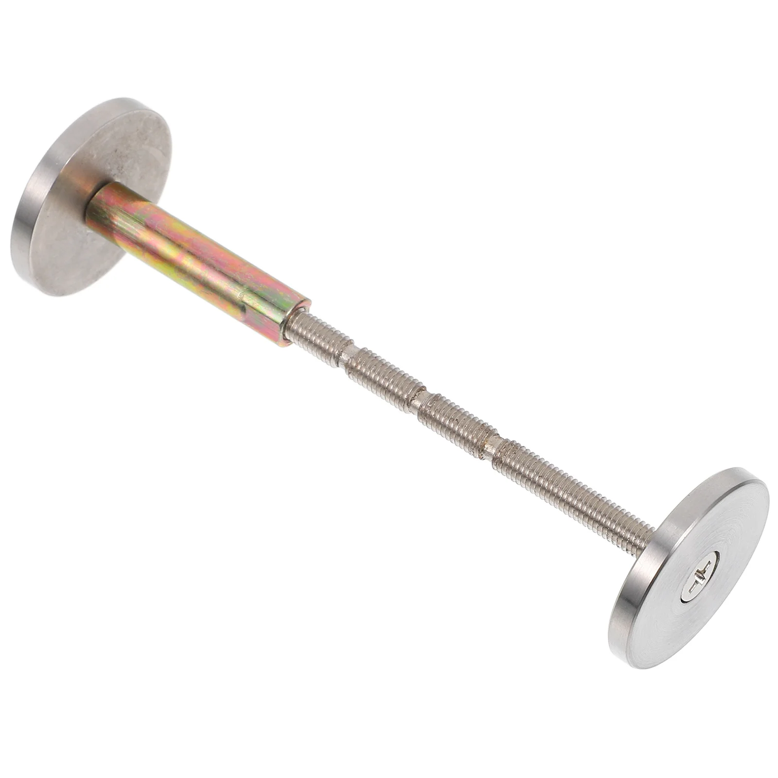 

Door Hole Cover Plate Stainless Steel Round Deadbolt Lock Hole Cover For Interior Exterior Doors Durable Metal Filler