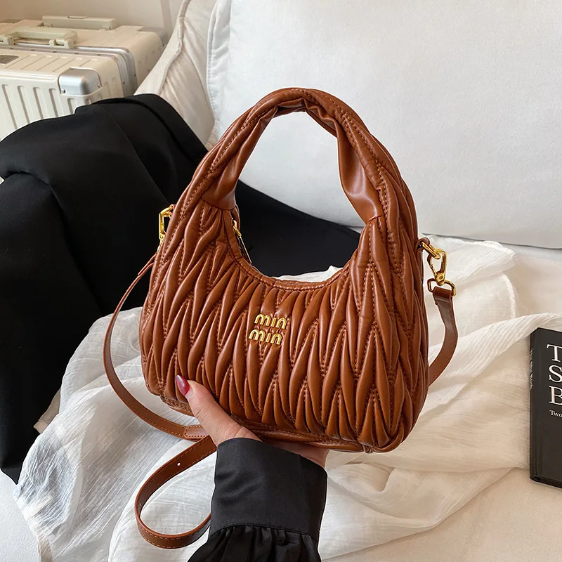 

2025 Curated Top-Handle Bag, Elevated Convertible Shoulder & Crossbody Purse for Women, Architectural Day to Night Carryall