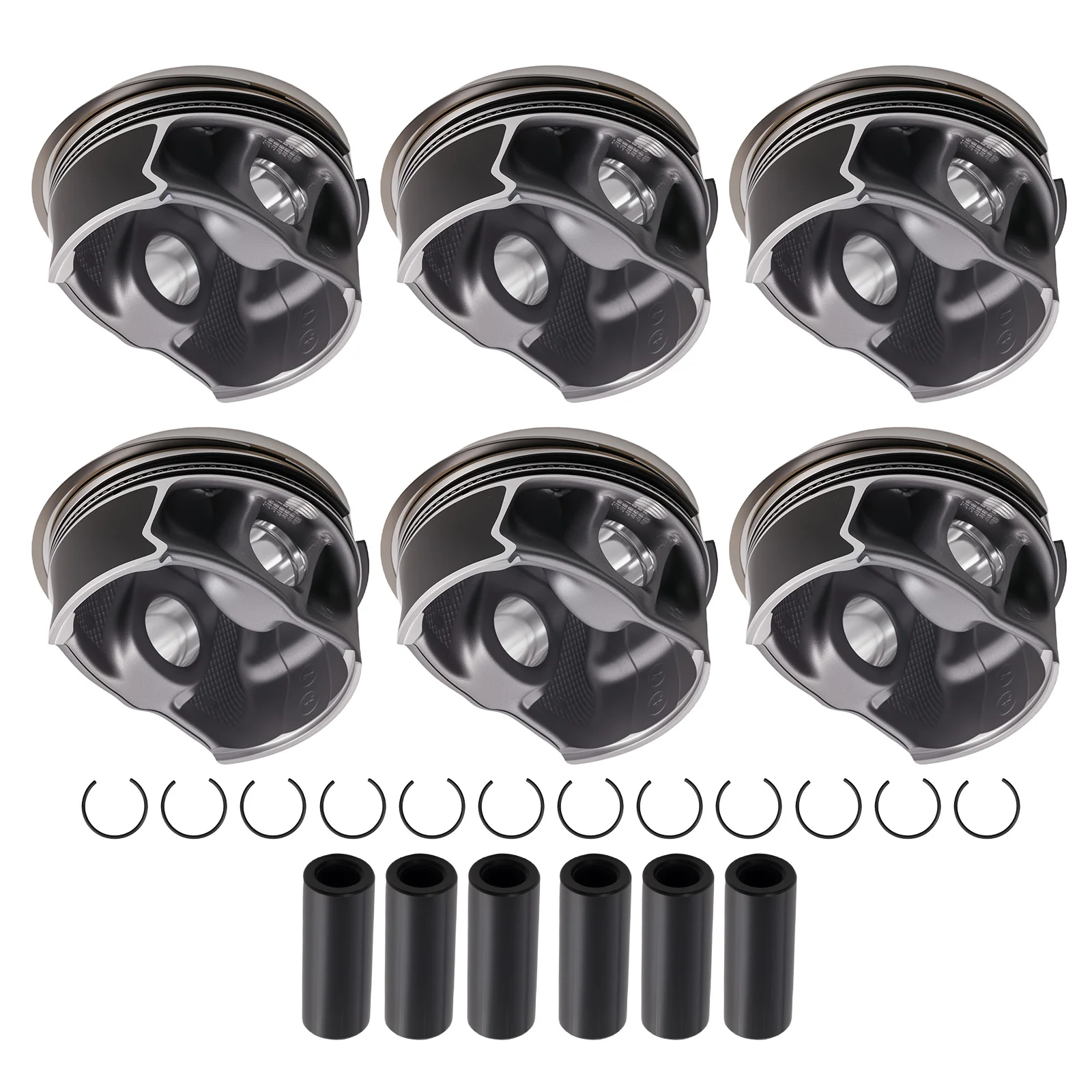 

Φ84.51mm Pistons & Rings Set for Audi A8 Quattro S4 S5 3.0L V6 18-21 06M107066AB