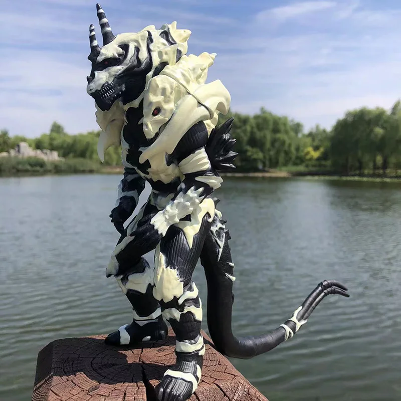 

Большой размер из мягкой резины, монстр Годзилла, монстр x Цезарь Никола, подвижная фигурка, игрушечная модель