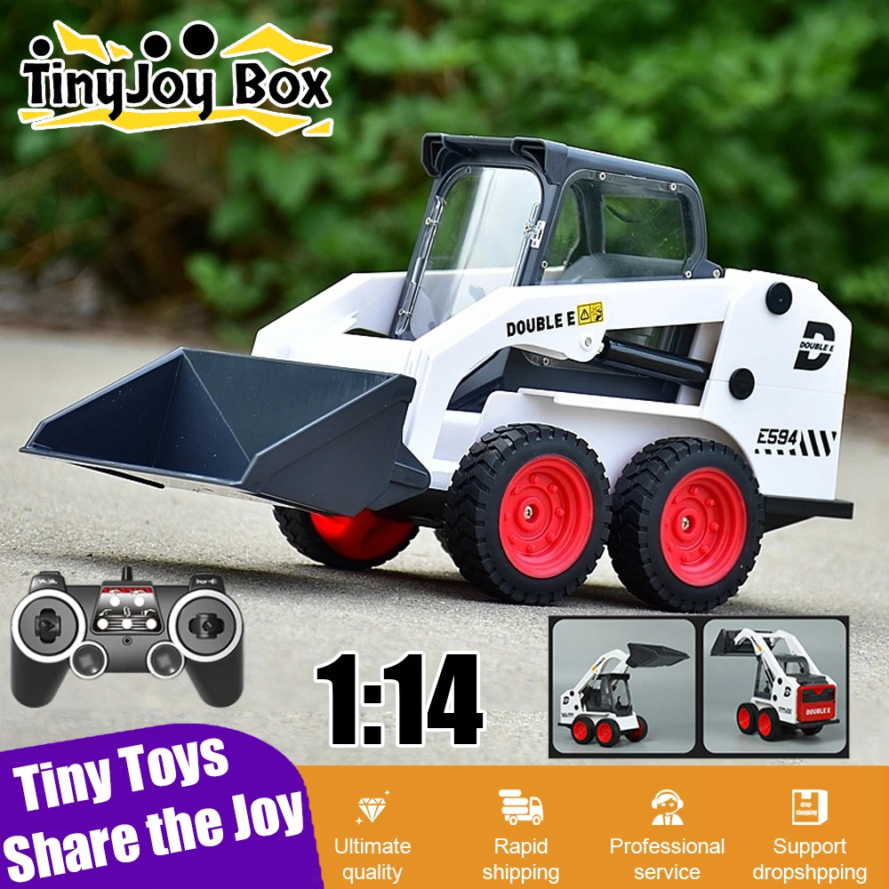

Double E RC Грузовик-погрузчик 1/14 E594 RC Экскаватор Автомобиль с дистанционным управлением Инженерные машины Грузовики Игрушки для мальчиков Дети Рождественский подарок