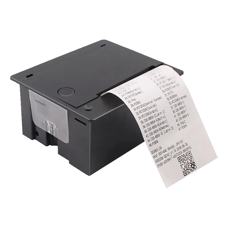 E80T Embedded Printing Module Self-order Cash Register Equipment Thermal Receipt Label Paper Tape Cutter