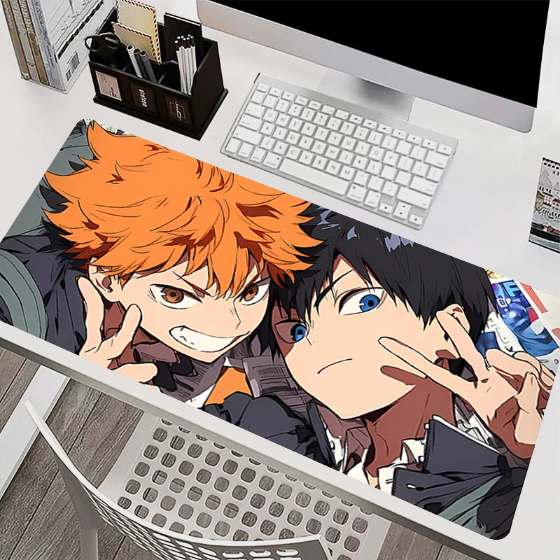 Popular Mouse Pad Large Gaming Keyboard Mat H-haikyu!! Anime Mousepad Gamer Extended Desk Mat pc Computer Mousepad For Best Gift