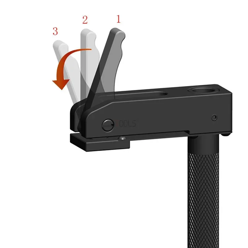 Carpintaria desktop de ação rápida segure para baixo braçadeira de desktop clipe rápido fixo toohr para bancos de madeira 19/20mm buraco ferramenta