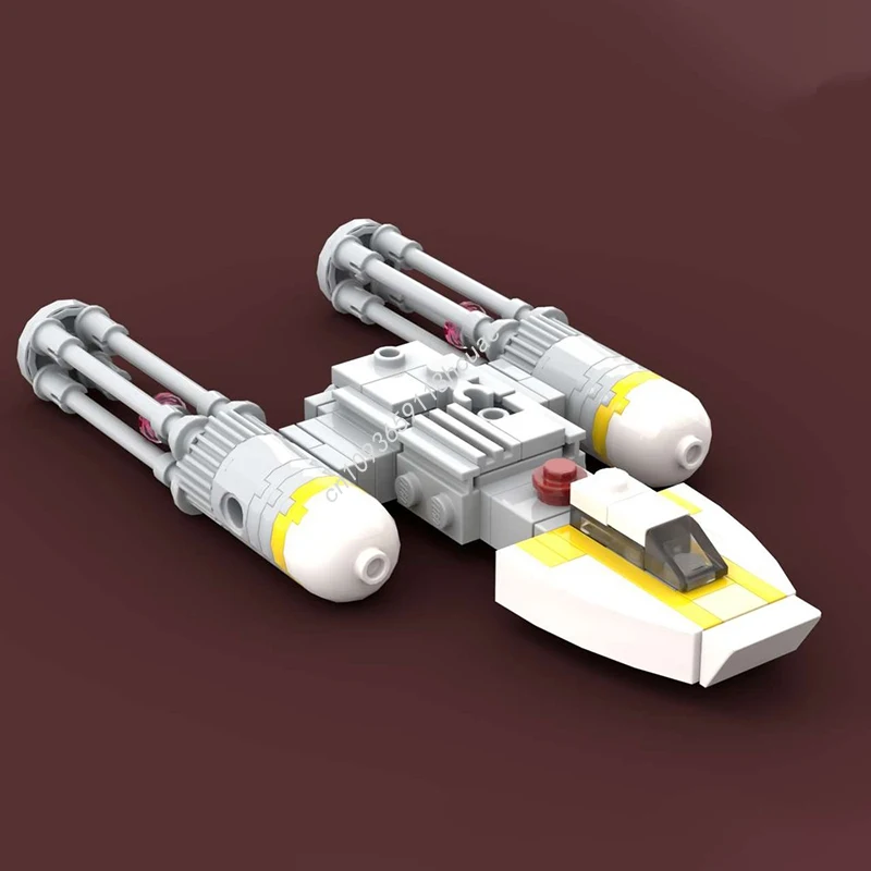 ตัวต่อ MOC มินิ ยูวิง สตาร์แบทเทิล 96 ชิ้น แบบจำลองสถาปัตยกรรม ของเล่นประกอบสร้างสรรค์ ของขวัญคริสต์มาส