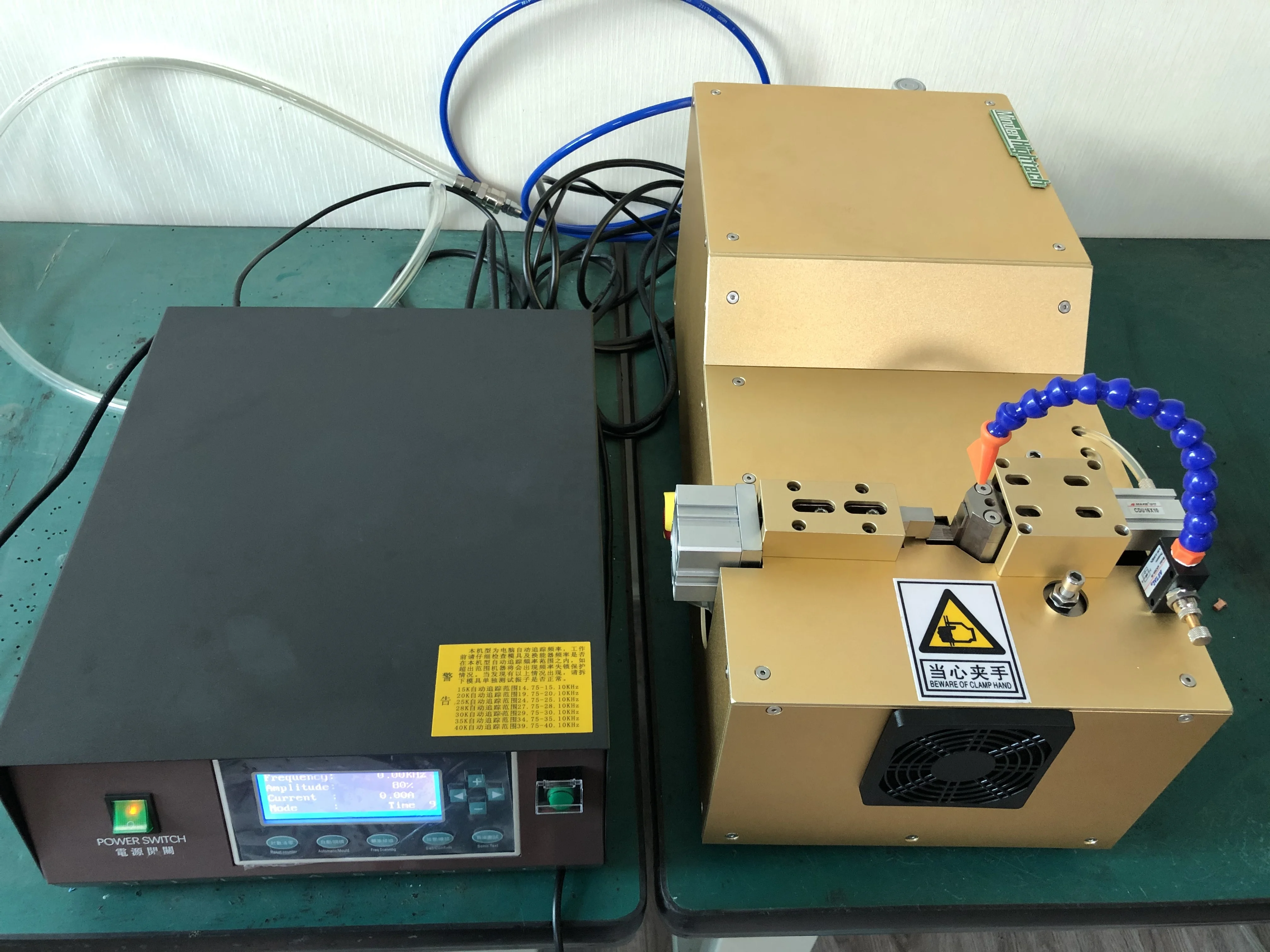 Ultrasonic Copper Harness Wire Splicer Welding Machine Spot Welder Metal Wire Splicing Multi Wire Bonding