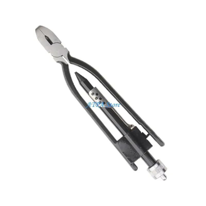 

U13C Carbon Steel Motorcycle Twisting Pliers 9inch Wire Twisting Plier for Repair