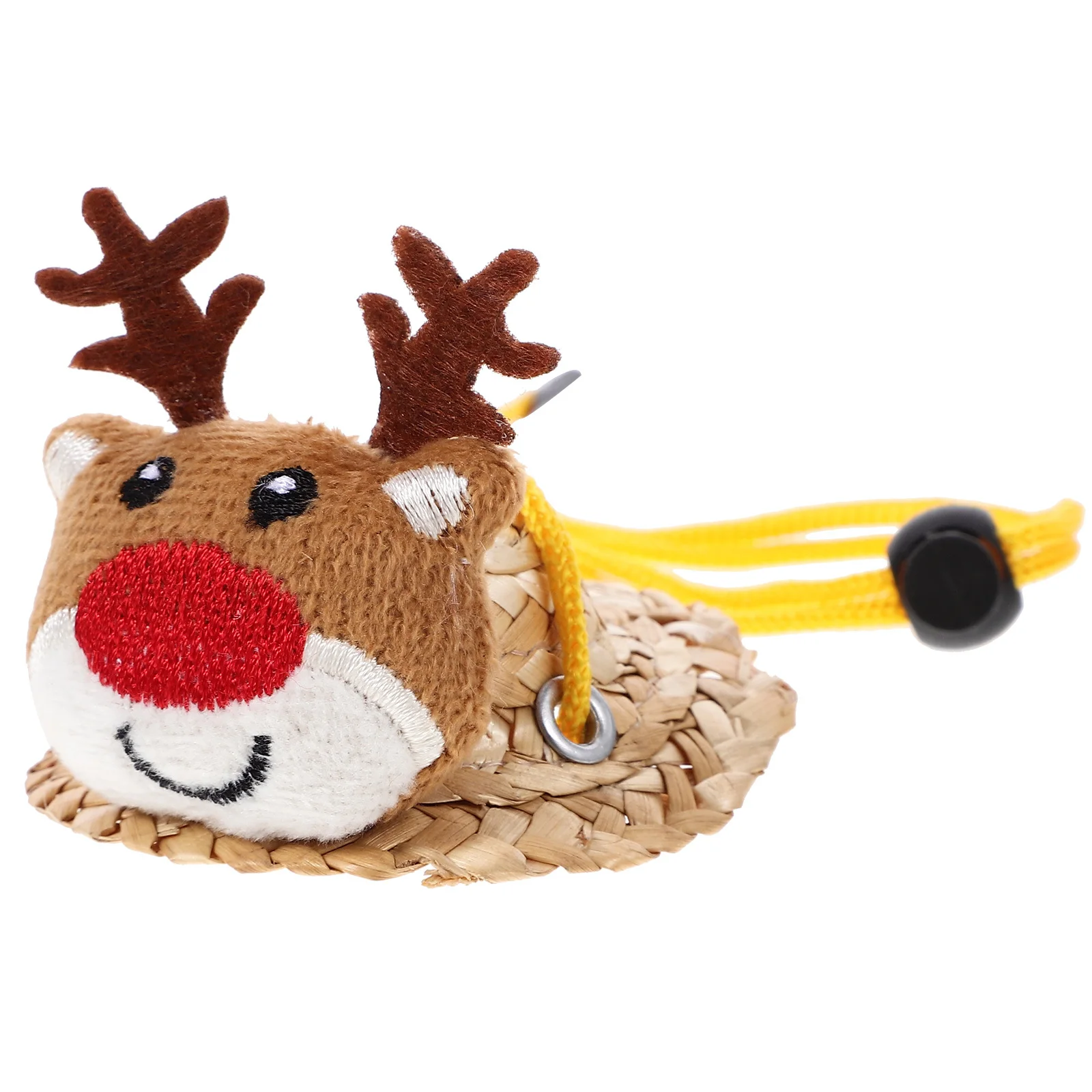 

Festive Adjustable Christmas Hat for Hamsters Small Animals Xmas Costume Accessory Pet Headwear Hamster Cartoon Hat