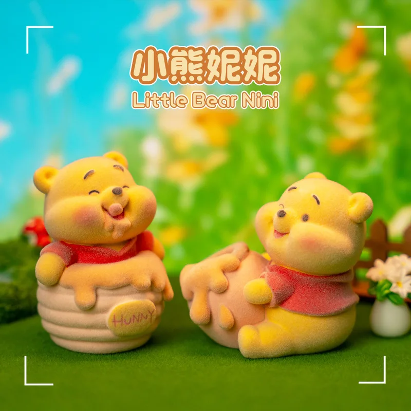 جديد الدب الصغير نيني القطيفة صندوق أعمى الكرتون لطيف ويني ذا بوه دمية الديكور الطلاب مفاجأة هدية صغيرة هدية عيد ميلاد #4