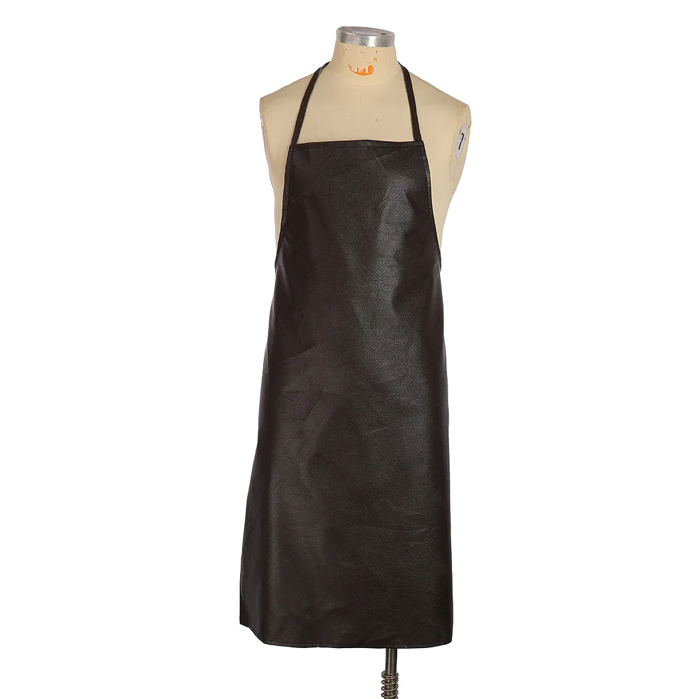Fireproof Welding apron Wear Resistance Equipment Leather Welder heat insulation protection apron +1 pair sleeves Practical