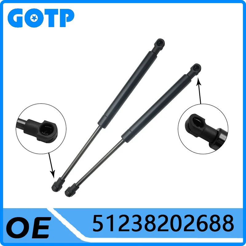 

2pcs GOTP Engine Hood Support Arm Air Spring Shock Absorber #51238202688 For BMW 3 Series E46 316i 318i 320i 323i 325i 328i 330i