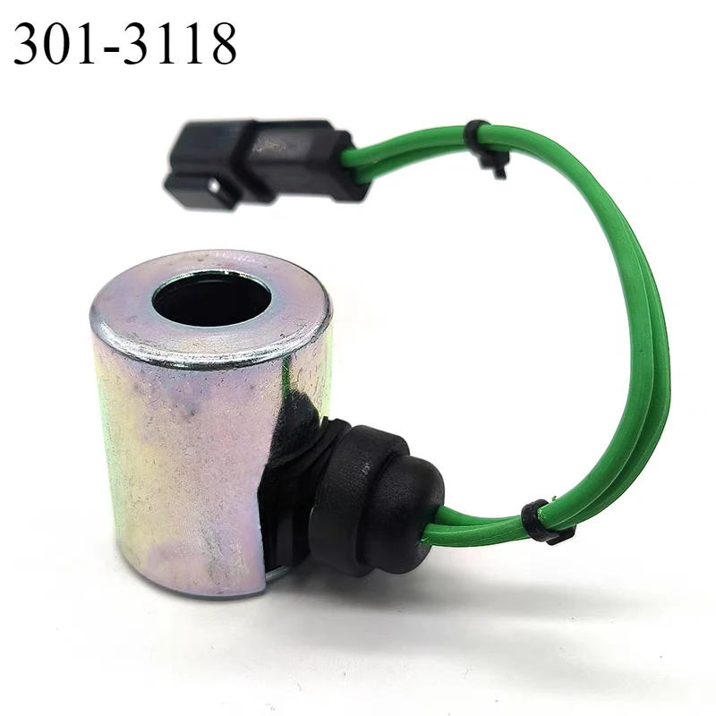 Solenoid Valve Coil 301-3118 3013118 for Engine C15 140H 3512C D6N D6R 186-1526 1861526 Coil