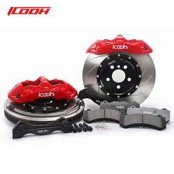 ICOOH Brake kit Front And Rear Brake kit GT6 GT4 with 405*34mm and 380*28 with e-handbrake brake discs for  lixinag