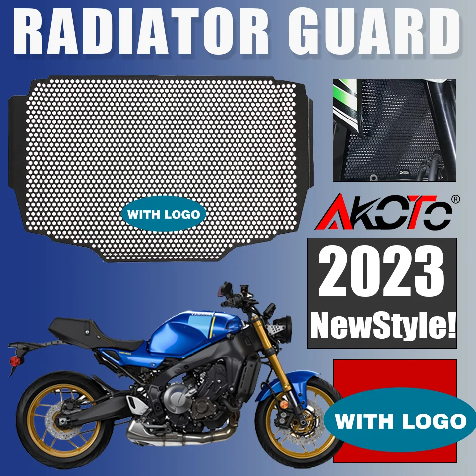 Motorcycle Radiator Guard Protector Grill Cover Grille Protection For YAMAHA XSR900 XSR 900 2022 2023 2024+ Accessories